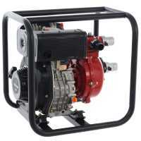 BlackStone BD-H 5000 Diesel Water Pump, 50 mm Fittings - 2 inches - high head lift - 6 Hp - Euro 5