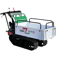 Seven Italy T500H GX-E Tracked Power Barrow - Extendable dumper truck - Load capacity 500 Kg