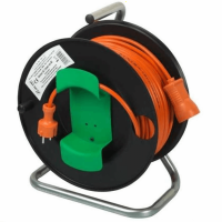 25 m Electric Cable Reel Holder for Gardening Equipment (with Cable)