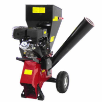 GeoTech GS150EL - Petrol garden shredder - Loncin gasoline engine 15 HP - electric start