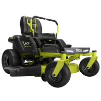 Ryobi ZTR480ex ZTR Battery-powered Riding-on Mower - Battery-powered Electric Motor 48 V/100Ah - 107 cm Cutting Width - 2 in 1