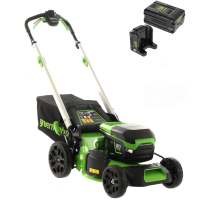 Greenworks GD60LM46SP Self-propelled Battery-powered Lawn Mower - 60 V/4Ah - 4 in 1