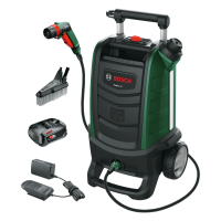 BOSCH Fontus GEN 2 Battery-powered Pressure Washer - 20 bar - Compact- 15 L tank - 18 V - 2.5Ah