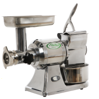 FAMA TG12 Electric Meat Mincer - with Integrated Grater - Removable Grinding Unit in Stainless Steel - Single-phase - 230 V / 1.0 hp