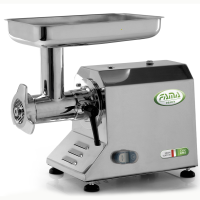 FAMA TIK12 UNIKO Electric Meat Mincer - Stainless Steel Body and Removable Grinding Unit - Single-phase - 230 V / 1.0 hp