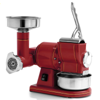 FAMA TG8R RETR&Oacute; Electric Meat Mincer - with Integrated Grater - Removable Grinding Unit in Food-grade Cast Iron - Single-phase - 0.5HP/230V