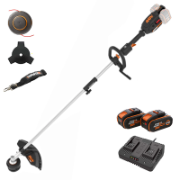 Worx NITRO WG186E - Battery-powered Multifunction Brush Cutter - 2x20V/4Ah