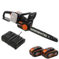 WORX WG385E NITRO - Battery-powered Electric Chainsaw - 2x20V/4Ah