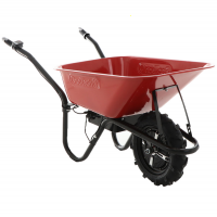 GeoTech CAR 150A Electric Wheelbarrow with Traktor wheels - 24 V/12Ah battery