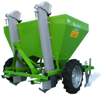 Bomet Gemini - Two-row Potato Planter - Rubber Wheels