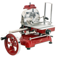 BERKEL B3 - Flywheel Meat Slicer with 300 mm Chrome-plated Steel Blade - Red