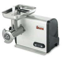 Sirman TC 22 Dakota Electric Meat Mincer - Removable Grinding Unit in Aluminium and Stainless Steel - Single-phase - 750 Watt