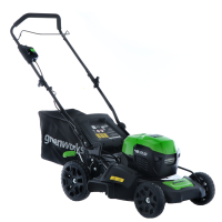 Greenworks GD48LM46 48V Battery-powered Electric Lawn Mower - 46 cm Cutting Width - 4Ah Battery