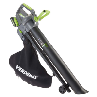 Verdemax SAR40 Leaf Blower - Garden Vacuum - 24 V - 2 Batteries 20 V 2.5Ah