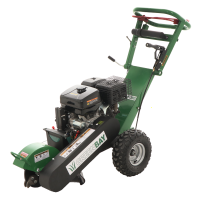 GreenBay Deep LE-330 Stump Grinder - Loncin 420 cc Engine with Electric Start - Cutting Disc with 8 Hammers in Tungsten Carbide