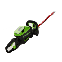 Greenworks GD60HT66 60 V Battery-powered Electric Hedge Trimmer - 66 cm Blade - WITHOUT BATTERY AND BATTERY CHARGER