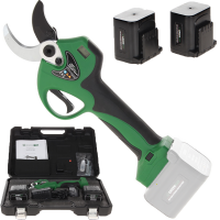 GreenBay TOPCUT 40 Electric Pruning Shears - 2x 21 V 4Ah Batteries