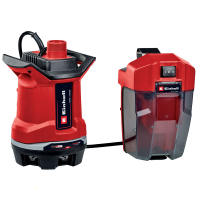 Einhell GE-DP 18/25 li Submersible Pump for Dirty Water - Battery 18 V 2.5Ah and Battery Charger