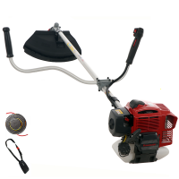 EuroMech TJ 45 EC - Petrol Brush Cutter with Handlebar - Kawasaki Engine