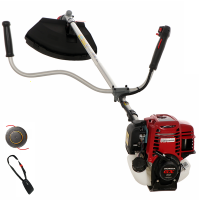 EuroMech HO 35 C - 4-stroke petrol brush cutter with handlebar - Honda GX35 engine