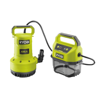 RYOBI RY18SPA-0 18V Submersible Pump For Clear And Dark Water - BATTERY AND BATTERY CHARGER NOT INCLUDED