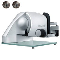 GRAEF CLASSIC C20 TWIN Silver - Meat Slicer with 170 mm blade