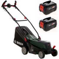 Bosch UniversalRotak 2x18V-37-550 - Battery-Powered Lawn Mower - 2X18V/4Ah - 37 cm cut