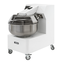 Top-Line ITF25 2VV - Professional Fork Dough Mixer - Dual Speed and Three-Phase