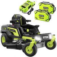 Ryobi ZTRX107 - Battery-Powered Zero Turn Riding-On Mower - 72V/20Ah  - 107cm cutting - 2in1