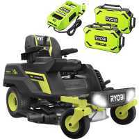 Ryobi ZTRX76 - Battery-Powered Zero Turn Riding-On Mower - 72V/20Ah - 76cm cutting - 2in1