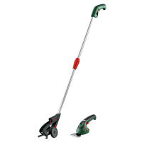 Bosch Isio - Battery powered grass-cutting shears with pole - 3.6V 1.5Ah