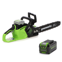 Greenworks GD40CS15K4 - Cordless electric saw - 35 cm bar - 40V 4Ah