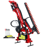 GeoTech-Pro THT 160 - Hedge trimmer arm for tractor with hydraulic pivoting
