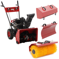 GeoTech SS 680 WEL EVO - Petrol Snowplough with Electric Start - Multifunction - Loncin H200