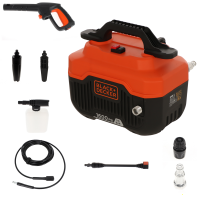 Black &amp; Decker BEPW1300H-QS - Electric cold water pressure washer - 110 bar max.