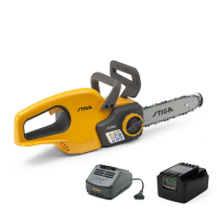 Stiga CS 100e Kit - Cordless Electric Saw - Bar 25 cm - 20V 4Ah