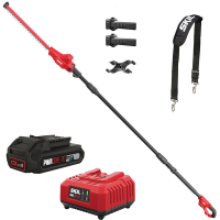 Skil 0640 CA -  Battery-powered hedge trimmer on extension pole - 20V/2.5Ah