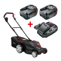 AL-KO 38.1 Li Easy - Battery-powered Lawn Mower - 37 cm Cut - 18V/4,0 Ah