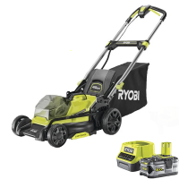 Ryobi RY18LMX40C-150 - Battery-powered Lawn Mower - 40 cm Cut - 18V/5Ah