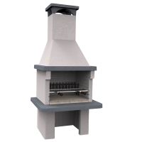 Edilmark Casale - Cement wood and charcoal barbecue