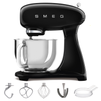 Smeg Full Colour Black - Planetary Mixer - 4.8 L Stainless Steel Bowl