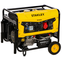 Stanley SG 5600B - Petrol Power Generator - AVR - 5.5 kW - Continuous 5.0 kW Three-phase