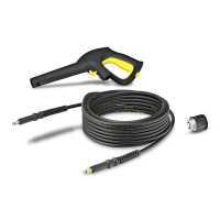 Kit of 4 m hose + quick connect spray gun