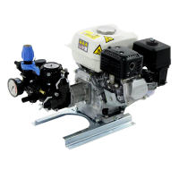 Comet MC 25 - Sprayer Pump - Honda GP160 Petrol Engine