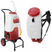 GeoTech SP 250 E - Battery-powered Sprayer Pump - Shoulder Strap +Trolley - 25 L