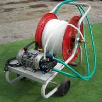 Comet MC 18 - Electric Sprayer Pump and Trolley Kit - Single-phase Motor 