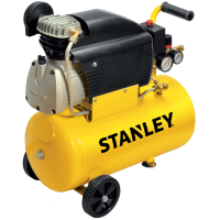 Stanley D210/8/24 - Wheeled Electric Air Compressor - 2 HP Motor - 24 L