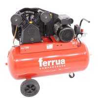 Ferrua VCF/100 CM3 - Belt-driven Electric Air Compressor - 3 Hp Motor -  100 L