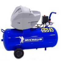 Michelin MB 50 6000 U - Wheeled Electric Air Compressor - 3 Hp Motor - 50 L - compressed air