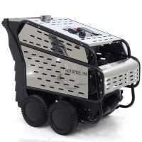 ITM - HOT STEEL 150/15 Heavy-duty Three-phase Hot Water Pressure Washer - INOX